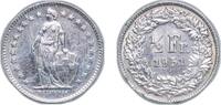 Switzerland ½ Franc Switzerland Federal State 1951 B ½ Franc (Helvetia standing; silver) Silver (.835) (16.5% copper) (8530000) 2.5g AU HMZ 2 1206 D -
