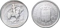 Portugal 10 Escudos Portugal Second Republic 1928 10 Escudos (Battle of Ourique) Silver (.835) Lisbon Mint (200000) 12.21g F KM 579 Gomes R 42.01 -
