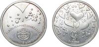 Portugal 8 Euros Portugal Third Republic 2003 INCM 8 Euros (Values of Football - Passion) Silver (.500) Lisbon Mint (1151252) 20.98g UNC KM 751 -