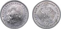 Germany 2 Deutsche Mark Germany Federal Republic of Germany 1981 G 2 Deutsche Mark (Konrad Adenauer) Copper-nickel clad nickel (Cladding: 75% Copper, 25 -
