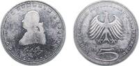Germany 5 Deutsche Mark Germany Federal Republic of Germany 1981 J 5 Deutsche Mark (Gotthold Ephraim Lessing) Copper-nickel clad nickel Hamburgische Mün -