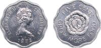 Seychelles 5 Cents Seychelles British crown colony 1972 5 Cents - Elizabeth II (FAO) Aluminium-magnesium (96.9-96.1% Aluminium, 3.9-3.1% Magnesium) -