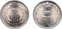 India 50 Paise India Republic 1973 50 Paise (FAO) Copper-nickel (40100000) 5g UNC KM 62 -