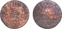 Portugal 10 Réis Portugal Kingdom 1799 10 Reis - Maria I Copper Lisbon Mint 11.64g F KM 309 Gomes M1 03, M1 04 -