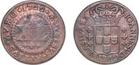 Brazil 40 Réis Brazil Empire 1722 40 Réis - João V (Province of Minas Gerais; Crown with 4 Arches; Lisbon) Copper Lisbon Mint (190916) 14.78g V -