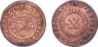 Portugal 10 Réis Portugal Kingdom 1720 10 Reis - João V (Lisbon) Copper Lisbon Mint 11.01g VF Holed Gomes J5 20, J521, J5 22, J5 23, J5 24, J5 25 -