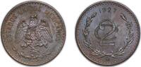 Mexico 2 Centavos Mexico United Mexican States 1927 Mo 2 Centavos Bronze Mexican Mint (7250000) 5.97g UNC KM 419 Schön 13 -