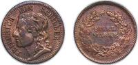 Germany Germany ND (1842 - 1873) Spiel Marke - Friredrich von Schiller Copper 2.41g VF -