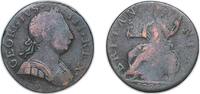 Great Britain ½ Penny Great Britain Kingdom 1774 ½ Penny 1774 Copper Newburgh 6.41g F KM 13 PCGS 472 -