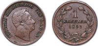Germany 1 Kreuzer Germany Grand-duchy of Baden German states 1852 1 Kreuzer - Leopold I Copper Berlin Mint (820800) 3.8g AU KM 218 AKS 107 -