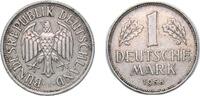 Germany 1 Deutsche Mark Germany Federal Republic of Germany 1958 J 1 Deutsche Mark Copper-nickel (75% Copper, 25% Nickel) Hamburg Mint (4656000) 5.5g XF -