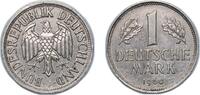 Germany 1 Deutsche Mark Germany Federal Republic of Germany 1960 J 1 Deutsche Mark Copper-nickel (75% Copper, 25% Nickel) Hamburgische Münze, (5612000) -