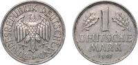 Germany 1 Deutsche Mark Germany Federal Republic of Germany 1957 D 1 Deutsche Mark Copper-nickel (75% Copper, 25% Nickel) Munich Mint (6820000) 5.5g XF -