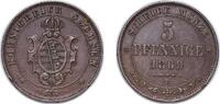 Germany 5 Pfennigs Germany Kingdom of Saxony (Albertinian Line) German states 1869 B 5 Pfennige - John Copper Dresden Mint (860000) 7.4g XF AKS 151 -