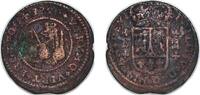 Spain 2 Maravedis Spain Kingdom 1720 B 2 Maravedis - Philip V (Barcelona and Zaragoza mints) Copper Barcelona Mint 4.01g F KM 302 -