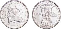 Italy 500 Lire Italy Italian states 1984 R 500 Lire (Summer Olympics 1984) Silver (.835) Rome Mint (192614) 10.97g UNC KM 114 -
