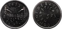 Switzerland 5 Francs Switzerland Federal State 1975 5 Francs (European Year of Historic Preservation) Copper-nickel (75% copper, 25% nickel) Bern Min -