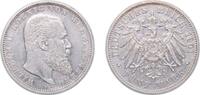 Germany 5 Mark Germany Kingdom of Württemberg German states 1901 F 5 Mark - William II Silver (.900) (210700) 27.778g XF KM 632 J 176 Schön 11 -