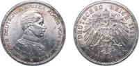 Germany 5 Mark Germany Kingdom of Prussia German states 1913 A 5 Mark - William II Silver (.900) 27.7g UNC KM Pn61 -