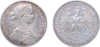 Germany 7⁄4 Gulden Germany Free imperial city of Frankfurt German states 1860 1 Vereinsthaler Silver (.900) (1699896) 18.52g XF KM 360 AKS 8 Thun 1 -