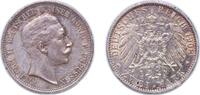 Germany 2 Mark Germany Kingdom of Prussia German states 1908 A 2 Mark - William II Silver (.900) (Ag 900, Cu 100) (2389550) 11.11g AU KM 522 J -