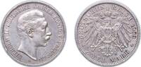 Germany 2 Mark Germany Kingdom of Prussia German states 1902 A 2 Mark - William II Silver (.900) (Ag 900, Cu 100) (3948323) 11.11g XF KM 522 J -