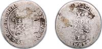 Germany 10 Kreuzers Germany Grand duchy of Hessen-Darmstadt German states 1727 10 Kreuzers - Ernest Louis I Silver 2.01g F KM 148 Schön DM 39 Hesse -