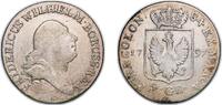 Germany 4 Groschen Germany Kingdom of Prussia German states 1797 4 Groschen - Frederick William II Silver (.521) 5.345g VF Old/Mue 1 5, 9, 12 KM 36 -