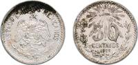 Mexico 50 Centavos Mexico United Mexican States 1905 M 50 Centavos (large size) Silver (.800) (Copper .200) Mexico City Mint (2446000) 12.51g XF KM -