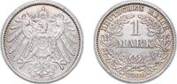 Germany 1 Mark Germany Germany - 1871-1948 Weimar Republic 1906 D 1 Mark - Wilhelm II (type 2 - small shield / large eagle) Silver (.900) (Ag 9 -