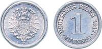 Germany 1 Pfennig Germany Germany - 1871-1948 1917 A 1 Pfennig - Wilhelm II (type 1 - large shield) Aluminium (Al 990, Cu 10) Berlin Mint (2715907 -