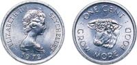 Seychelles 1 Cent Seychelles 1972 1 Cent - Elizabeth II (FAO) Aluminium Royal Mint, Llantrisant (2370000) 0.71g UNC KM 17 Schön 17 -