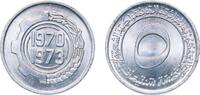 Algeria 5 Centimes Algeria People's Democratic Republic 1970 5 Centimes (FAO) Aluminium (50000000) 1.5g BU KM 101 Schön 11 Y 11 -