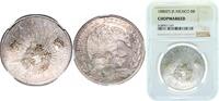 Mexico 8 Reales Mexico Federal Republic 1880 Zs JS 8 Reales Silver (.903) Mexican Mint 27.07g NGC Chopmarked KM 377 -