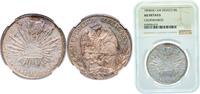 Mexico 8 Reales Mexico Federal Republic 1894 Mo AM 8 Reales Silver (.903) Mexican Mint (12394000) 27.07g NGC AU Chopmarked KM 377 -