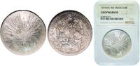 Mexico 8 Reales Mexico Federal Republic 1874 Mo BH 8 Reales Silver (.903) Mexican Mint 27.07g NGC Chopmarked KM 377 -