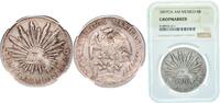 Mexico 8 Reales Mexico Federal Republic 1897 CN AM 8 Reales Silver (.903) Mexican Mint (1580000) 27.07g NGC Chopmarked KM 377 -