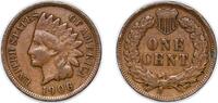 United States 1 Cent United States Federal republic 1906 1 Cent Indian Head Cent Bronze (.950 copper, .050 tin and zinc) Philadelphia Mint (9602053 -