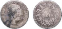 Portugal 100 Réis Portugal Kingdom ND 100 Reis - Pedro V Silver (.9166) Lisbon Mint 2.25g F KM 497 Gomes P5 03 -