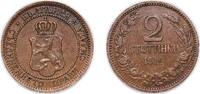 Bulgaria 2 Stotinki Bulgaria Kingdom 1912 2 Stotinki - Ferdinand I Bronze Kremnica Mint (40000000) 1.97g XF KM 23.2 -