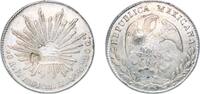 Mexico 8 Reales Mexico Federal Republic 1881 Pi MH 8 Reales Silver (.903) San Luís Potosí Mint (2100000) 26.76g AU Chopmarked KM 377 -