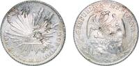 Mexico 8 Reales Mexico Federal Republic 1881 Mo MH 8 Reales 天 元 光 金 Silver (.903) Mexican Mint (5712000) 26.9g AU Chopmarked KM 377 -