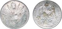 Mexico 8 Reales Mexico Federal Republic 1880 Mo MH 8 Reales 文 上 共 昌 Silver (.903) Mexican Mint 27.07g XF Chopmarked KM 377 -