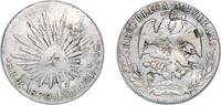 Mexico 8 Reales Mexico Federal Republic 1870 Ga IC 8 Reales Silver (.903) Guadalajara Mint 26.77g VF Chopmarked KM 377 -