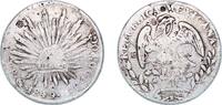 Mexico 8 Reales Mexico Federal Republic 1849 Go PF 8 Reales Silver (.903) Guanajuato Mint 26.65g VF Chopmarked KM 377 -