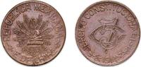 Mexico 5 Centavos Chihuahua, State of State of Chihuahua 1914 5 Centavos (Constitutionalist Army) Copper Chihuahua Mint 6.5g AU KM 612 -