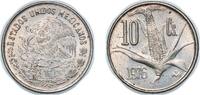 Mexico 10 Centavos Mexico United Mexican States 1976 Mo 10 Centavos Copper-nickel (75% Copper, 25% Nickel) Mexican Mint (7680000) 1.5g UNC KM 434 S -