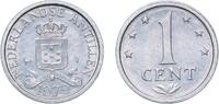 Netherlands Antilles 1 Cent Netherlands Antilles Dutch colony 1979 1 Cent Aluminium (97.25% aluminium, 2.5% magnesium, 0.25% Chrome) royal dutch mint (75120 -