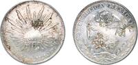 Mexico 8 Reales Mexico Federal Republic 1891 Mo AM 8 Reales Silver (.903) Mexico City Mint (8076000) 27.09g AU Chopmarked KM 377 -