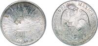 Mexico 8 Reales Mexico Federal Republic 1884 CN AM 8 Reales Silver (.903) Culiacán Mint 26.72g AU Chopmarked KM 377 -